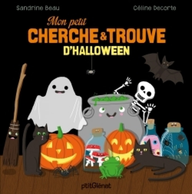 Mon petit cherche et trouve d'Halloween - Sandrine Beau, Céline Decorte - GLENAT JEUNESSE