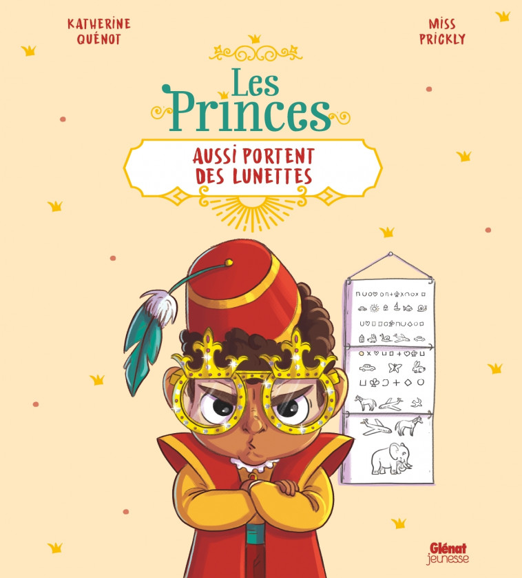 Les princes aussi portent des lunettes - Katherine QUENOT, Miss Prickly Miss Prickly - GLENAT JEUNESSE