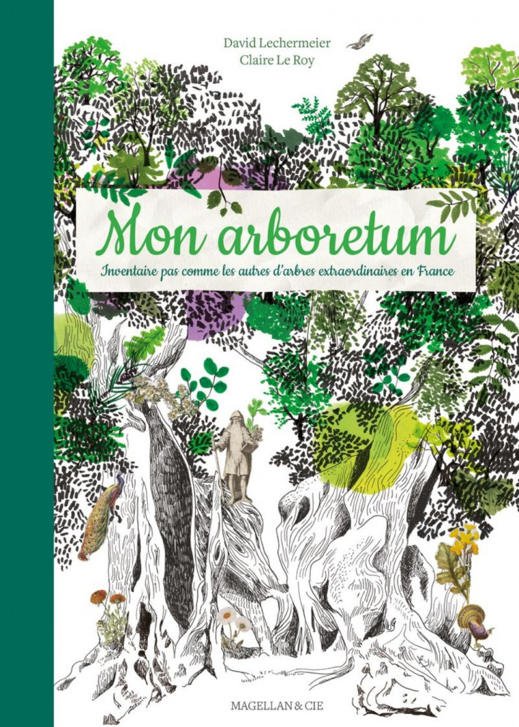 Mon arboretum - inventaire pas comme les autres d'arbres extraordinaires en France - David Lechermeier, Claire Le Roy - MAGELLAN ET CIE