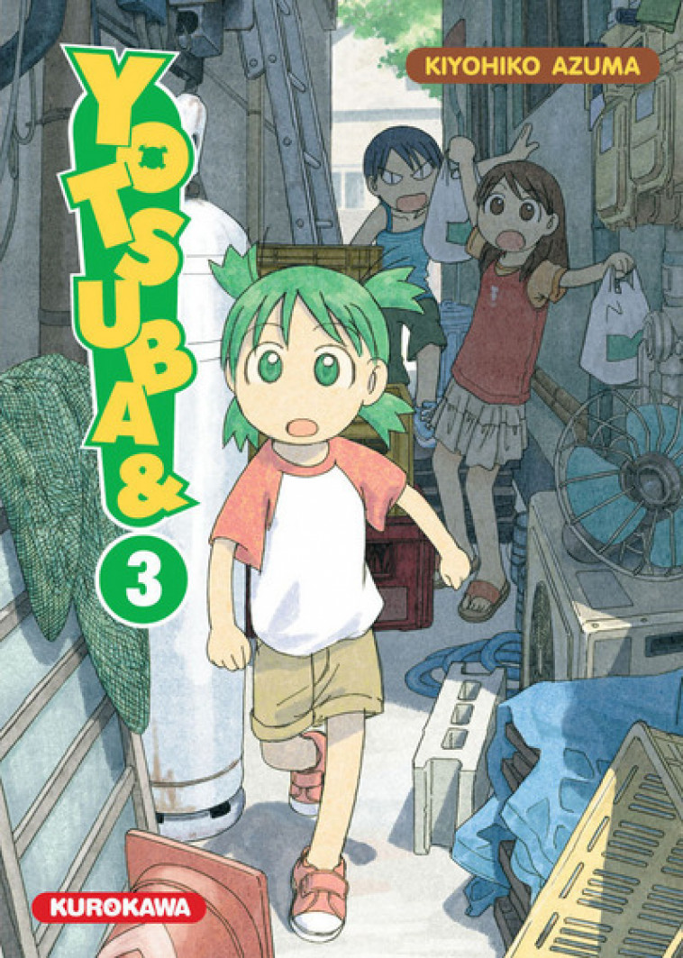 Yotsuba & ! - tome 3 - Kiyohiko Azuma, Ève Chauviré - KUROKAWA