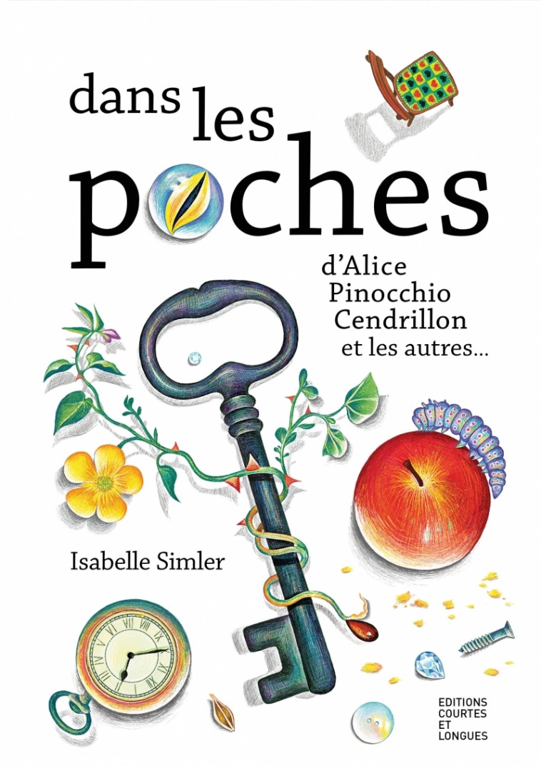 Dans les poches d'Alice, Pinocchio, Cendrillon et les autres - Isabelle Simler - COURTES LONGUES