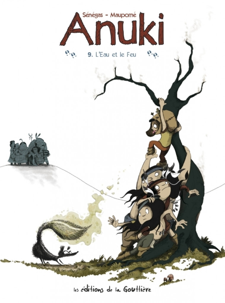 Anuki - Tome 9 - L'eau et le feu - Stéphane Sénégas, Frédéric Maupome - DE LA GOUTTIERE