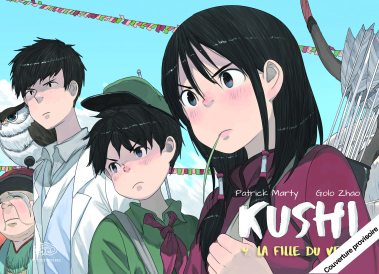 Kushi, tome 4. La fille du vent - Marty Patrick Marty Patrick, Golo Zhao Golo Zhao,  Marty Patrick,  GOLO ZHAO - DARGAUD FEI