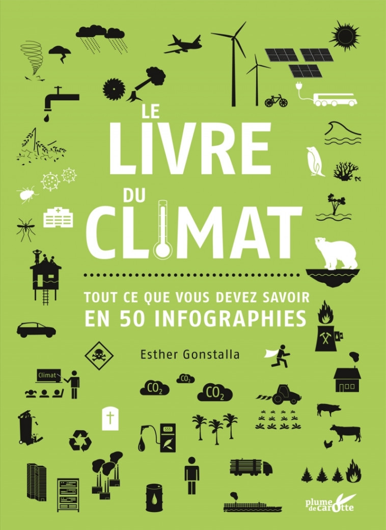 Le livre du climat - Tout ce que vous devez savoir en 50 inf - Esther GONSTALLA - PLUME CAROTTE