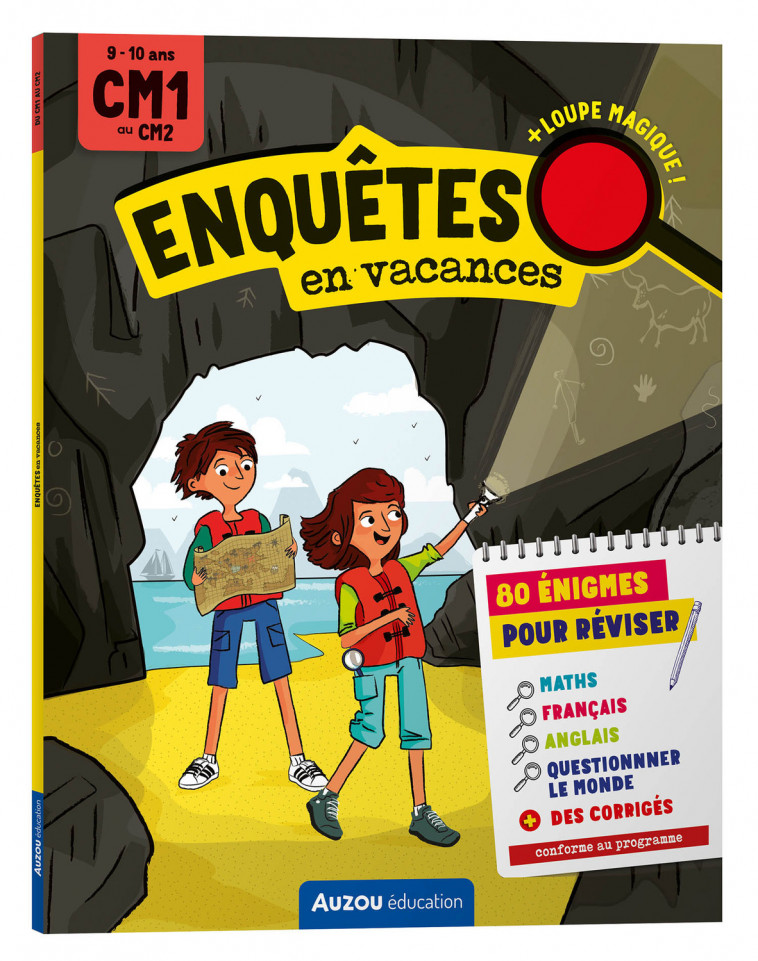 ENQUÊTES EN VACANCES - DU CM1 AU CM2 - CAHIER DE VACANCES 2025 - Elsa Vallée, Alice Turquois - AUZOU