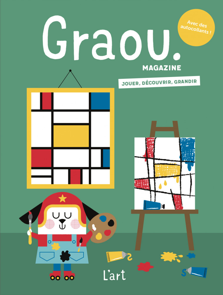 Magazine Graou n°28 - L'art - Gwé Gwé, Steffie Brocoli, Anne-Sophie Constancien, Virginie MORGAND, Antonio Uve, CRUSCHIFORM CRUSCHIFORM, Anne-Hélène Dubray - MAISON GEORGES