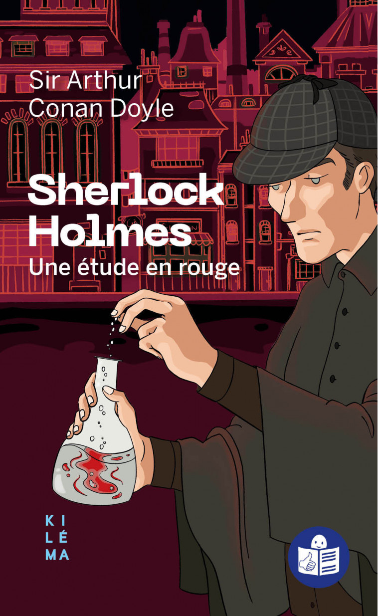 Sherlock Holmes - Une étude en rouge - Fostella Mizelé, Laurine Groven, Sir Arthur Conan Doyle - KILEMA