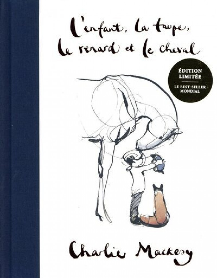 L'enfant, la taupe, le renard, le cheval - édition or - Charlie Mackesy - ARENES