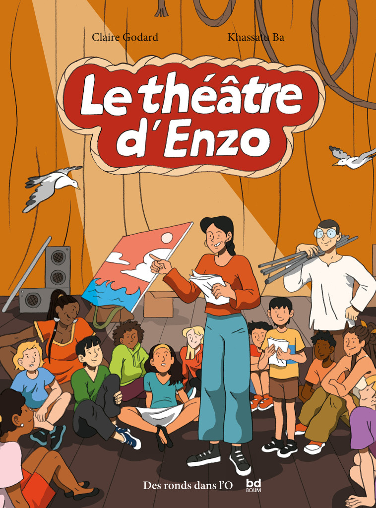 LE THÉÂTRE D'ENZO - Claire Godard - RONDS DANS L O