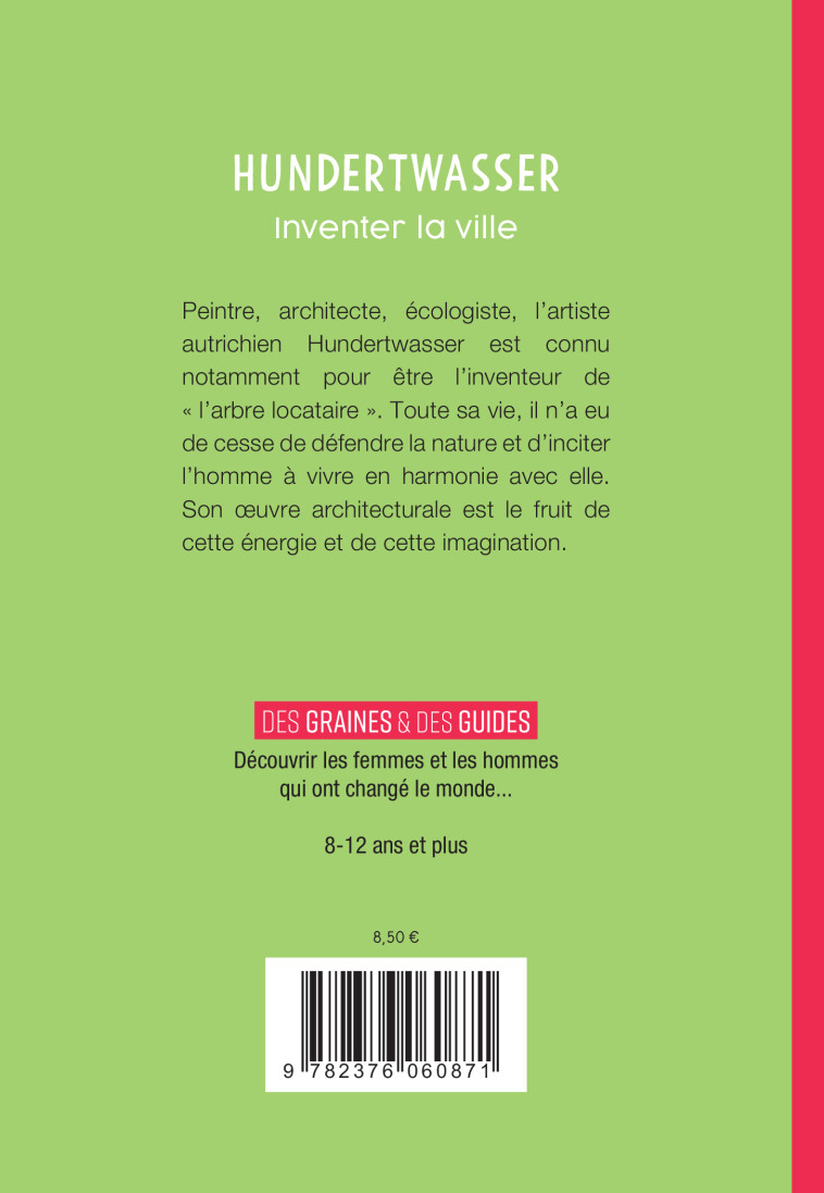 Hundertwasser, inventer la ville - Rémi DAVID - DOS ANE