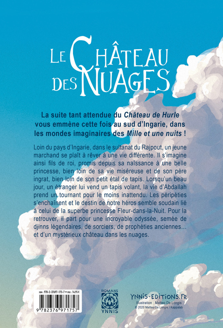 Le château des nuages, la trilogie de Hurle 2 - Diana Wynne Jones - YNNIS