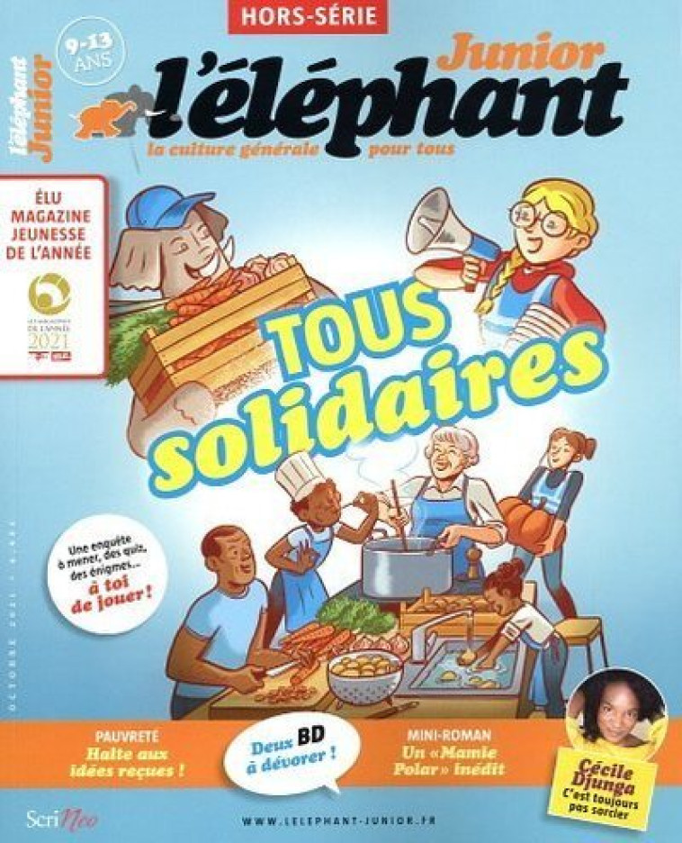 Hors-serie Elephant Junior - numéro 4 -  Collectif - SCRINEO