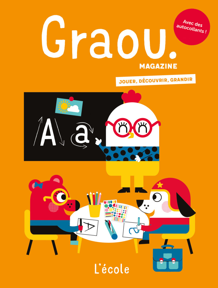 Magazine Graou n°25 - L'école - Gwé Gwé - MAISON GEORGES