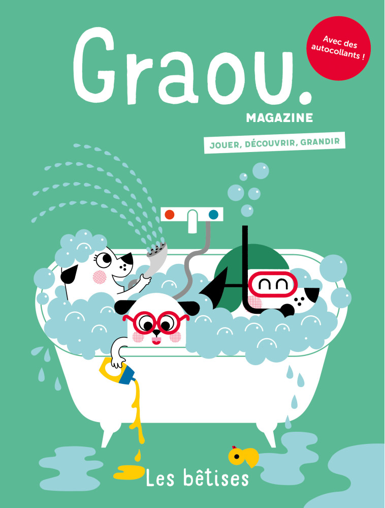 Magazine Graou n°26 - Les bêtises - Gwé Gwé - MAISON GEORGES