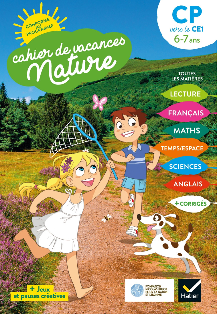 Cahier de vacances Nature 2021 du CP au CE1 6/7 ans - Valérie Videau - HATIER