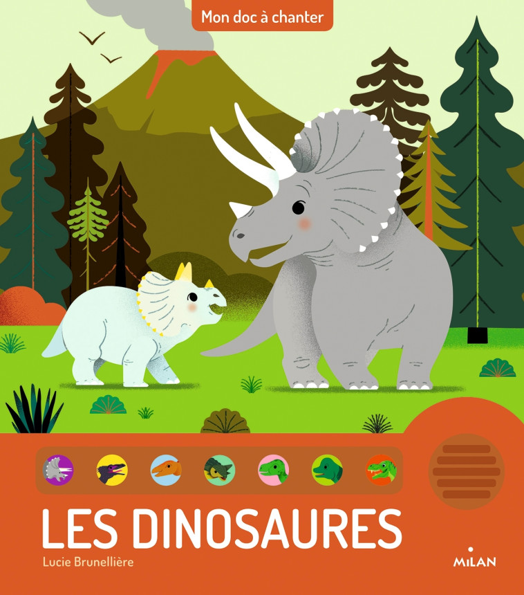 Les dinosaures - Lucie Brunellière - MILAN