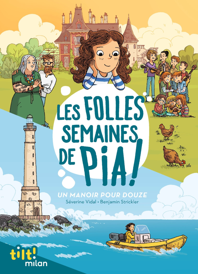 Les folles semaines de Pia, Tome 01 - Séverine Vidal - MILAN