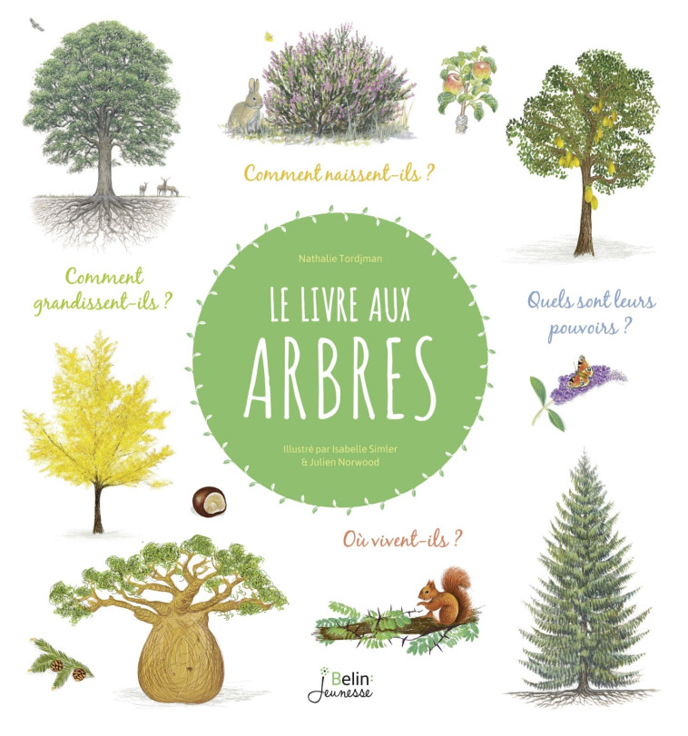 Le Livre aux arbres - Nathalie Tordjman - BELIN EDUCATION