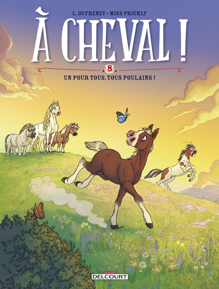 À cheval ! T08 - Laurent Dufreney - DELCOURT