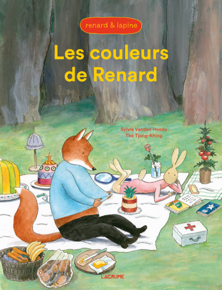 Renard et lapine - les couleurs de Renard - The Tjong-Khing - AGRUME