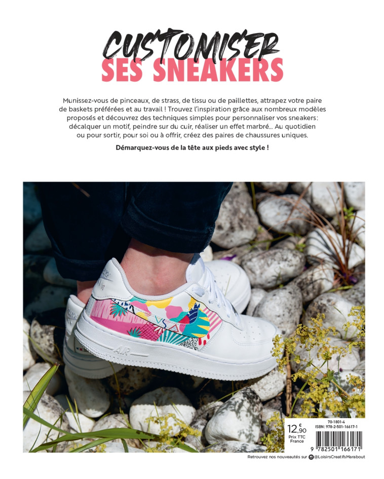 Customiser ses Sneakers -  Les couleurs de blanche - MARABOUT