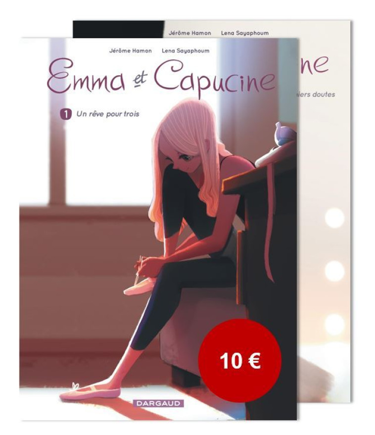 Pack Emma et Capucine T1+T2 - Jérôme Hamon - DARGAUD