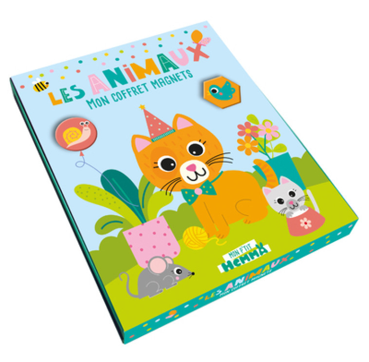 Mon P'tit Hemma Mon coffret magnets - Les animaux -  Carotte et Compagnie - HEMMA