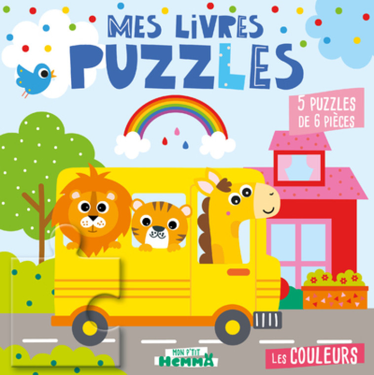 Mes Livres Puzzles - Les Couleurs -  Carotte et Compagnie - HEMMA