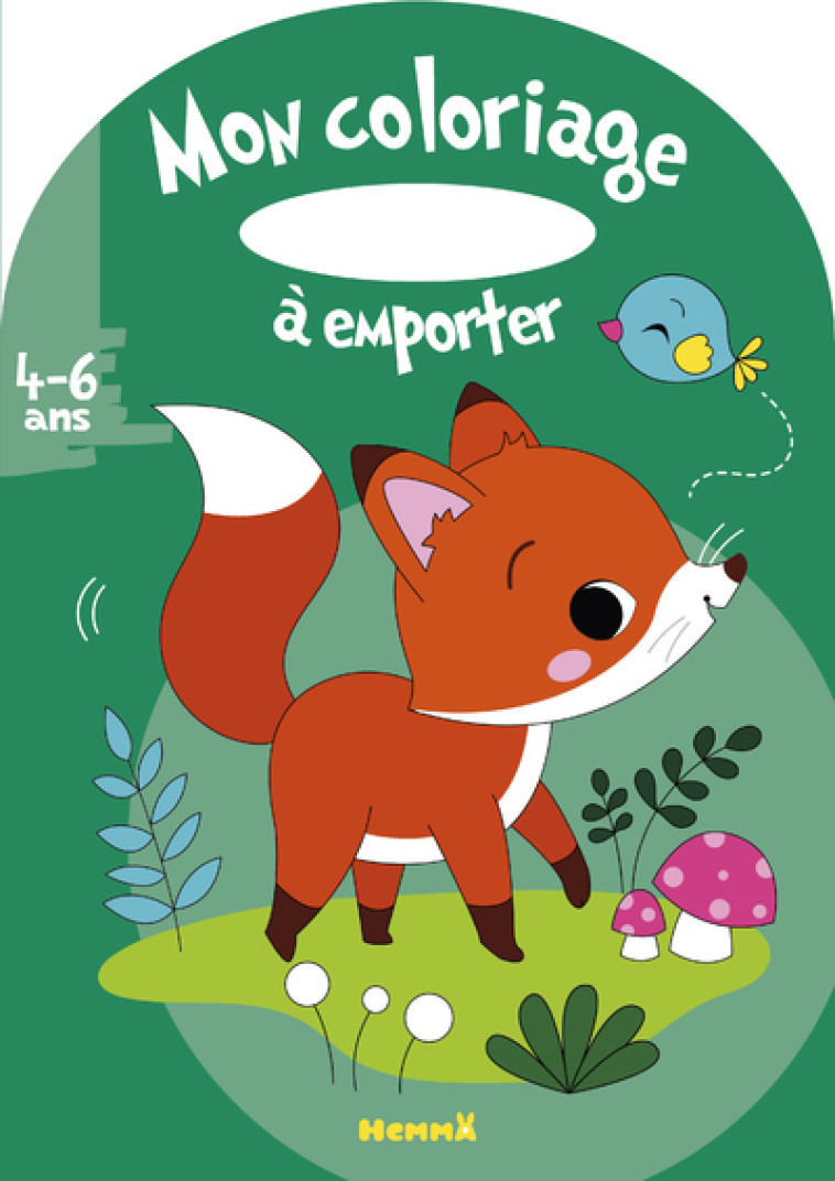 Mon coloriage à emporter (4-6 ans) (Renard) - Estelle Madeddu - HEMMA