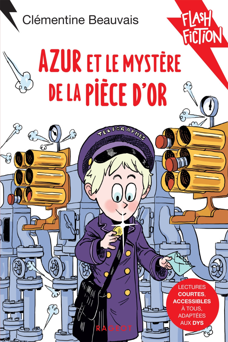 Azur et le mystère de la pièce d'or - Clémentine Beauvais - RAGEOT