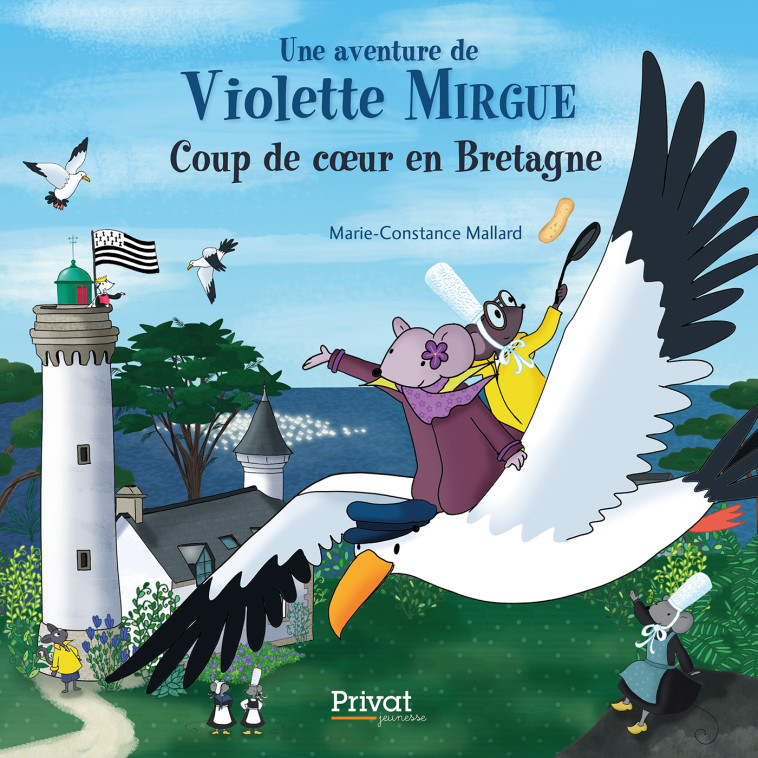 AVENTURE DE VIOLETTE MIRGUE T7 COUP DE COEUR EN BRETAGNE - Marie-Constance Mallard - PRIVAT