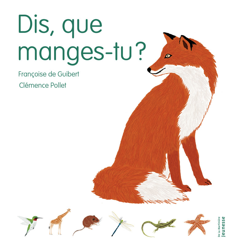 Dis, que manges-tu ? - Françoise De guibert - MARTINIERE J