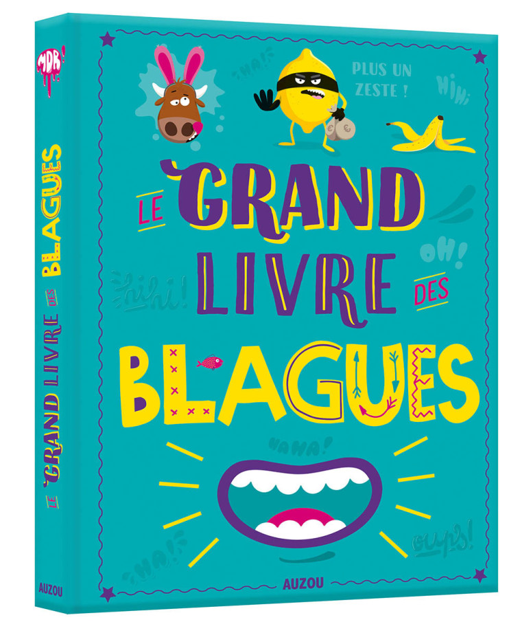 LE GRAND LIVRE DES BLAGUES - Pascal NAUD - AUZOU