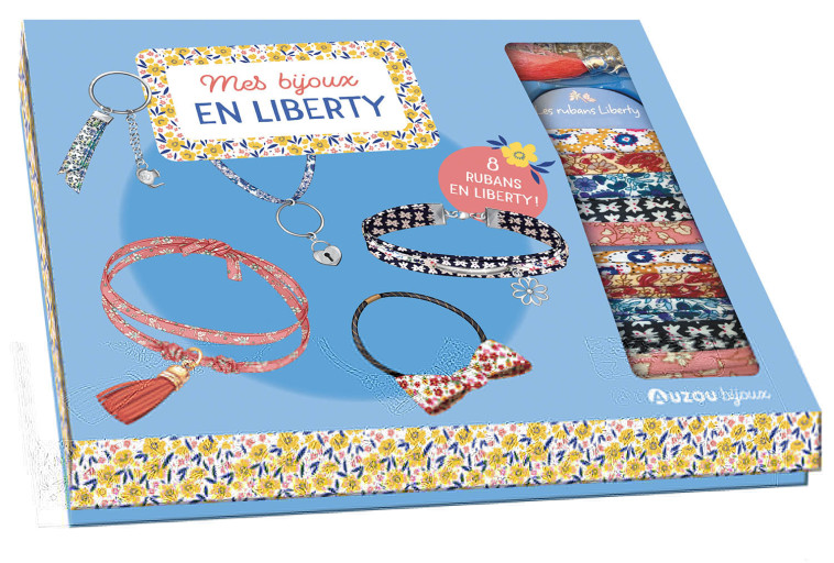 MA BOÎTE À BIJOUX - MES BIJOUX EN LIBERTY -  Shiilia - AUZOU