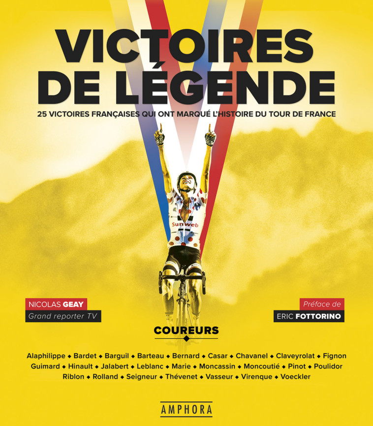 Victoires de légende. 25 victoires qui ont marqué le Tour de France - Éric Fottorino - AMPHORA