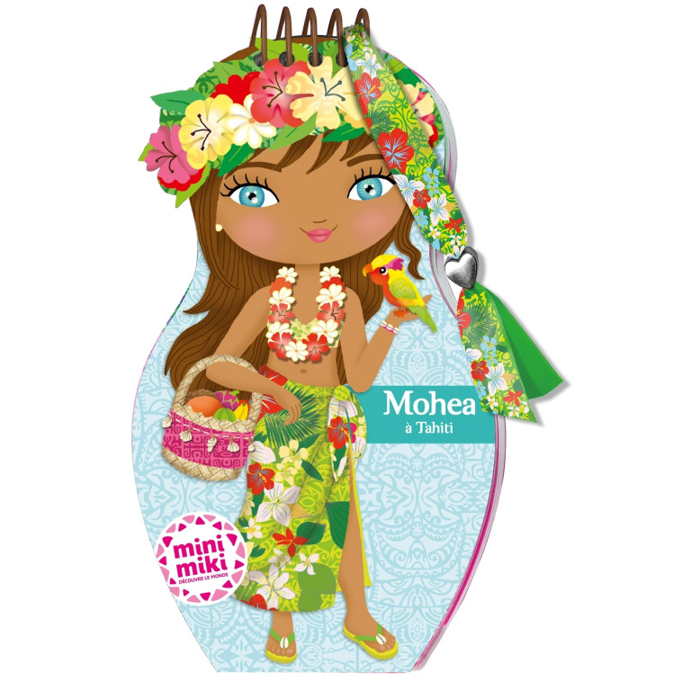 Minimiki - Carnet créatif - Mohea à Tahiti nouvelle édition - Julie Camel - PLAY BAC