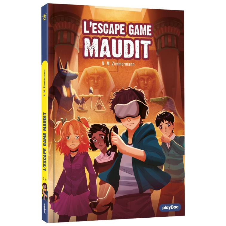 L'escape game maudit - N. M. Zimmermann - PLAY BAC