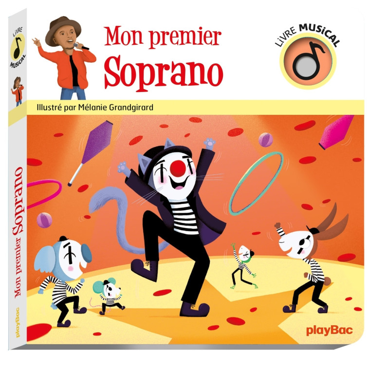 Livre musical - Mon premier Soprano - Mélanie GRANDGIRARD - PLAY BAC