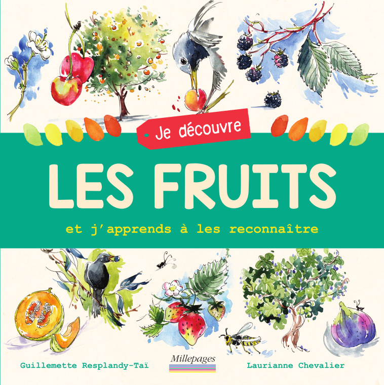 Je découvre les fruits  - Laurianne Chevallier - MILLEPAGES