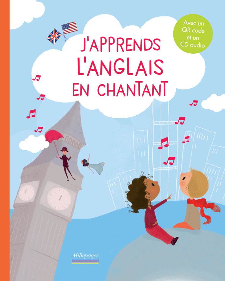 J'apprends l'anglais en chantant -  Collectif - MILLEPAGES