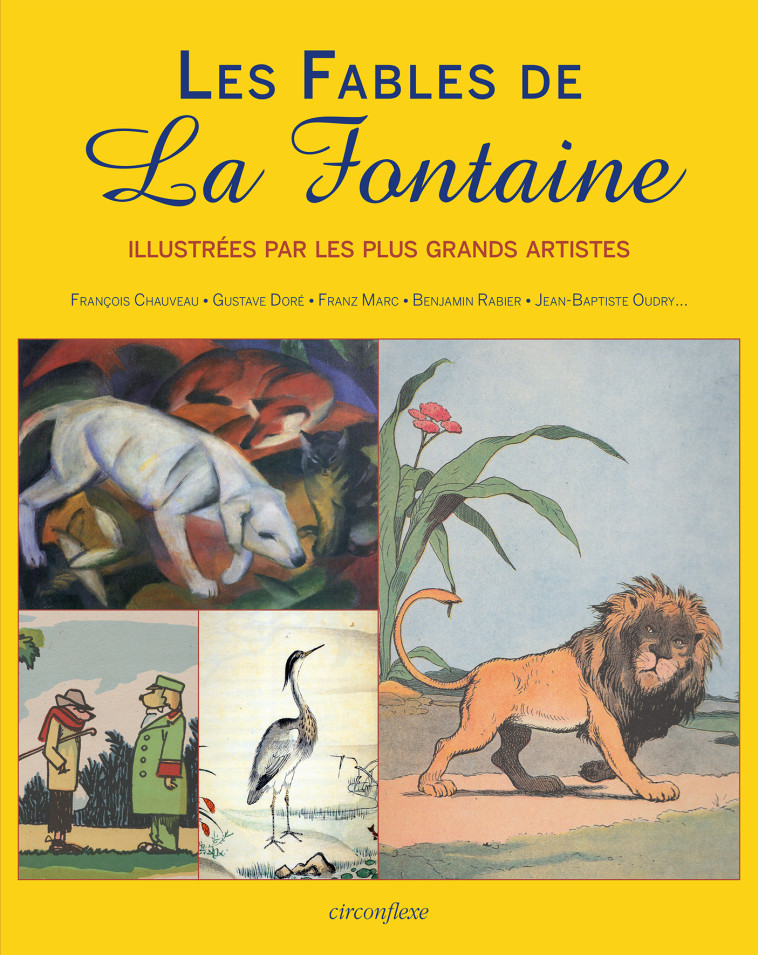 Les fables de la fontaine - Jean De la Fontaine - CIRCONFLEXE