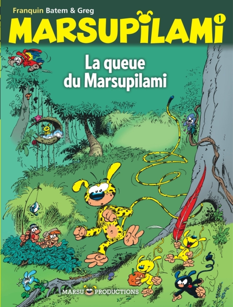 LA QUEUE DU MARSUPILAMI -  Franquin - MARSU