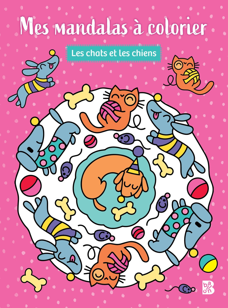 Mandalas Les chats et les chiens - XXX - BALLON