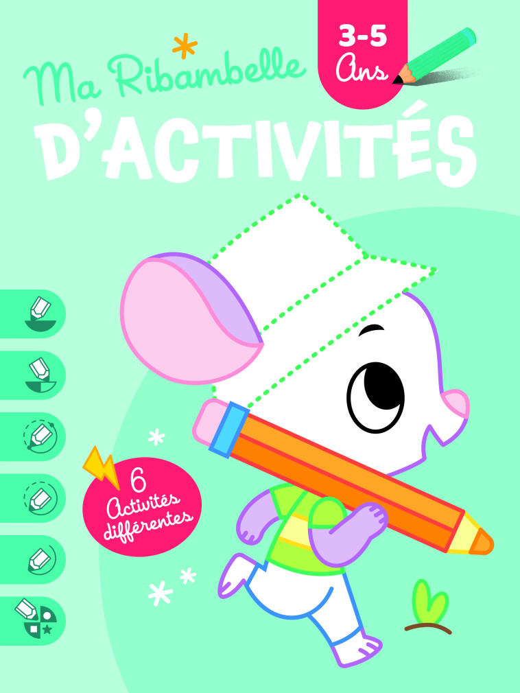 3-5 ans Ma ribambelle d'activités souris - XXX - YOYO