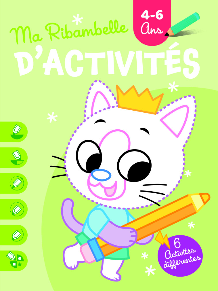 4-6 ans Ma ribambelle d'activités Chat - XXX - YOYO