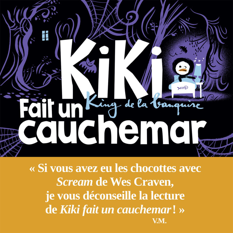 Kiki fait un cauchemar - Vincent Malone - SEUIL JEUNESSE