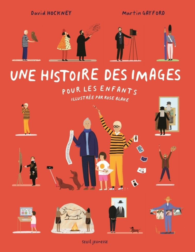 Une histoire des images pour les enfants - Martin Gayford - SEUIL JEUNESSE