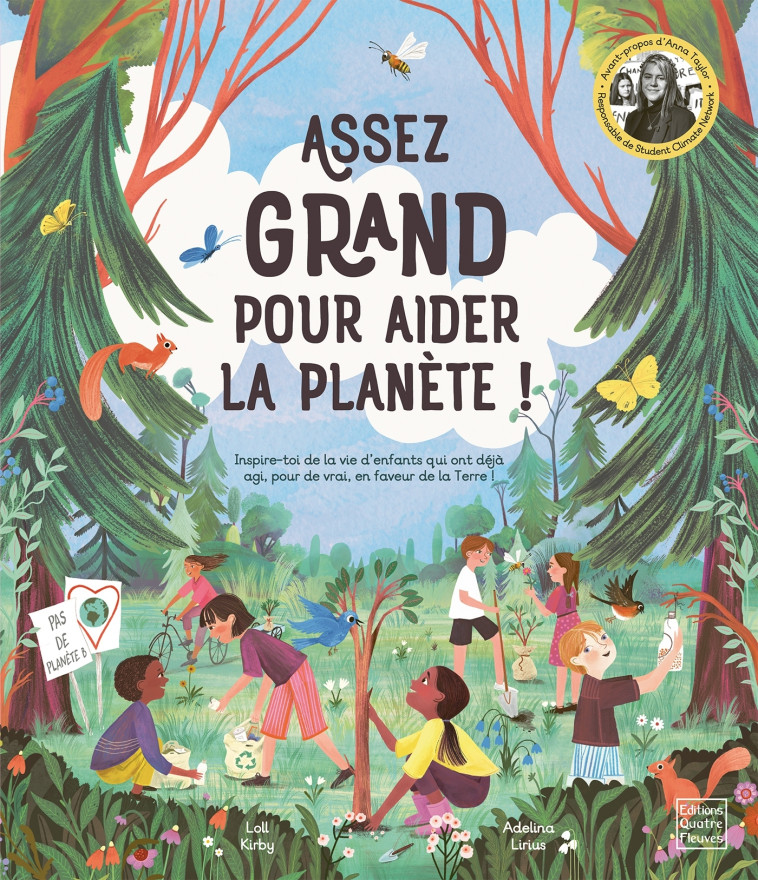 Assez grand pour aider la planète ! - Loll Kirby - GLENAT JEUNESSE