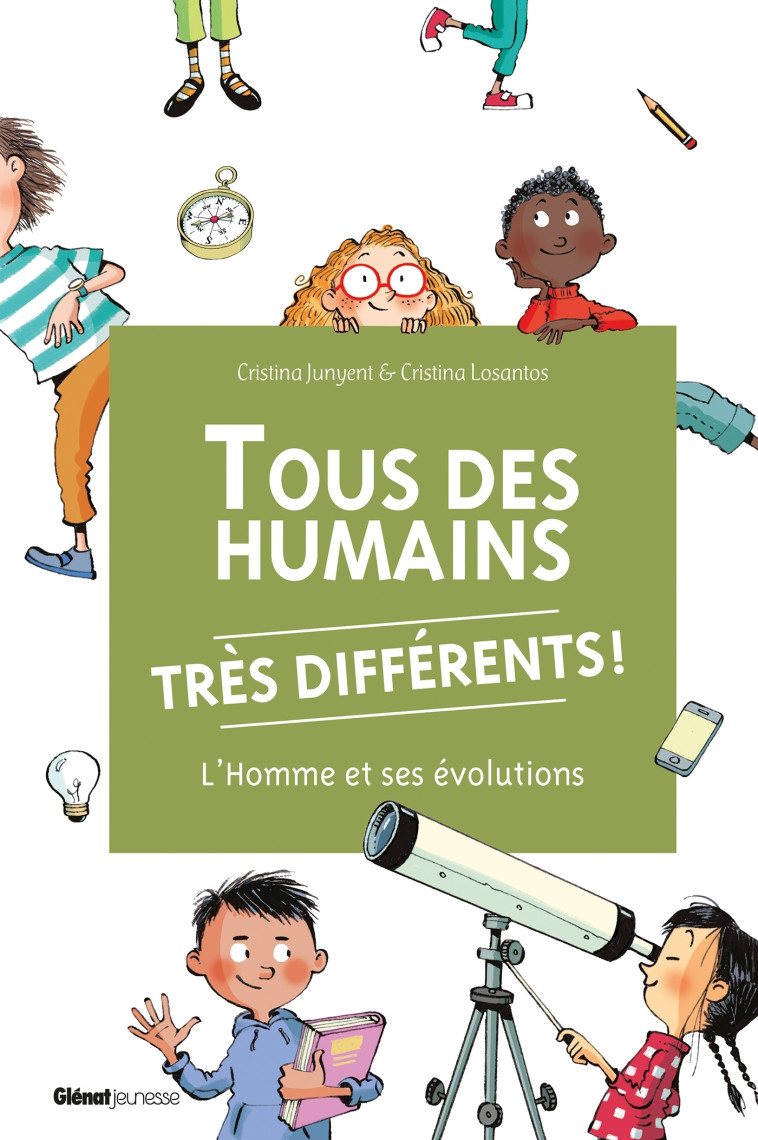 Tous des humains très différents ! - Cristina Junyent - GLENAT JEUNESSE