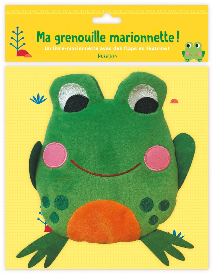 Ma grenouille marionnette - Julie CLOUGH - TOURBILLON